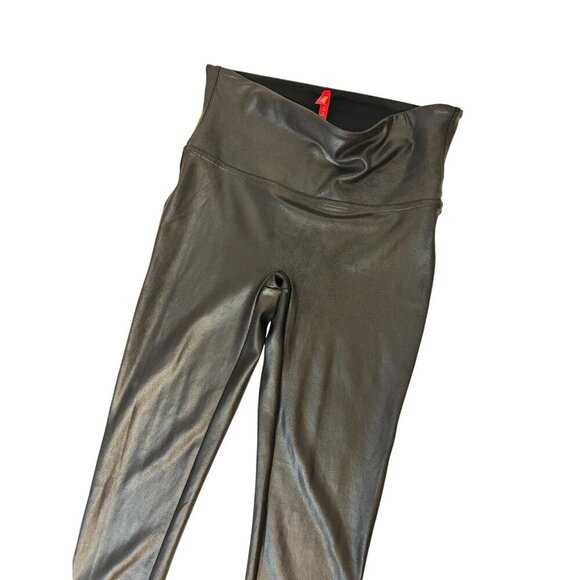 Spanx Faux leather Leggings Black Size Medium - Picture 5 of 6